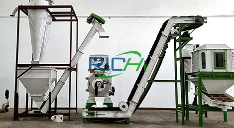 0.4 TPH Wood Pellet Production Line in Poland