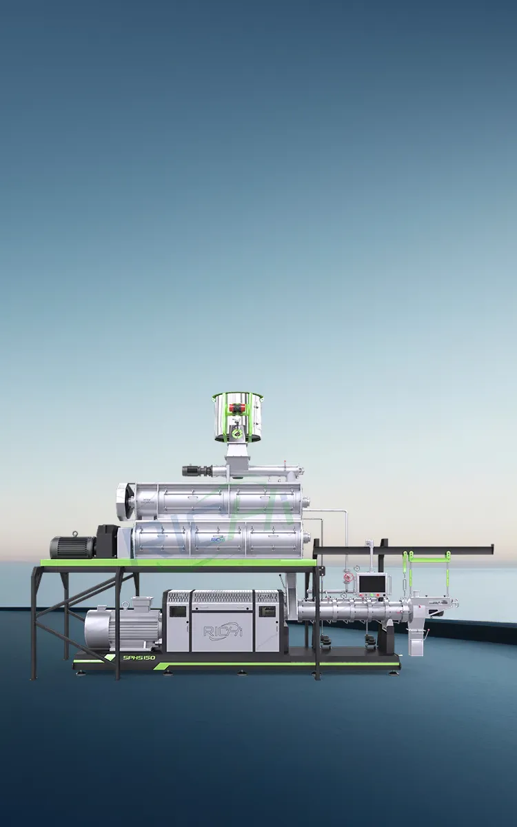 pet food extruder mobile banner