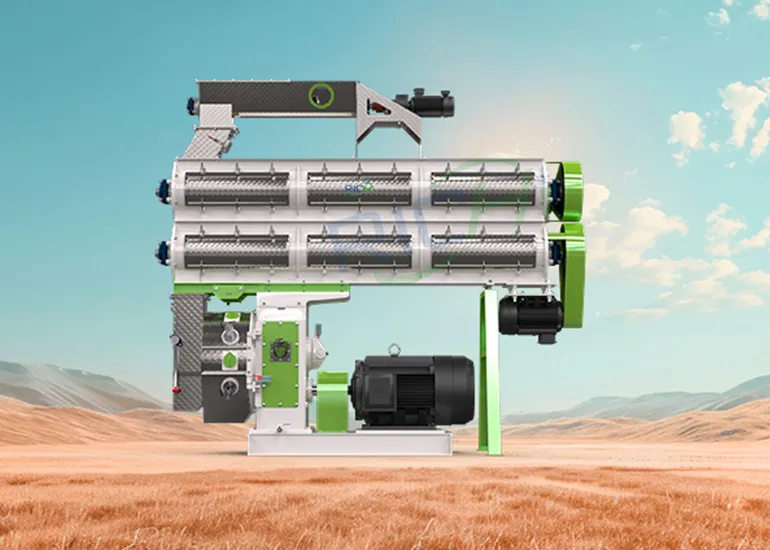 Feed pellet machine manufactured by RICHI