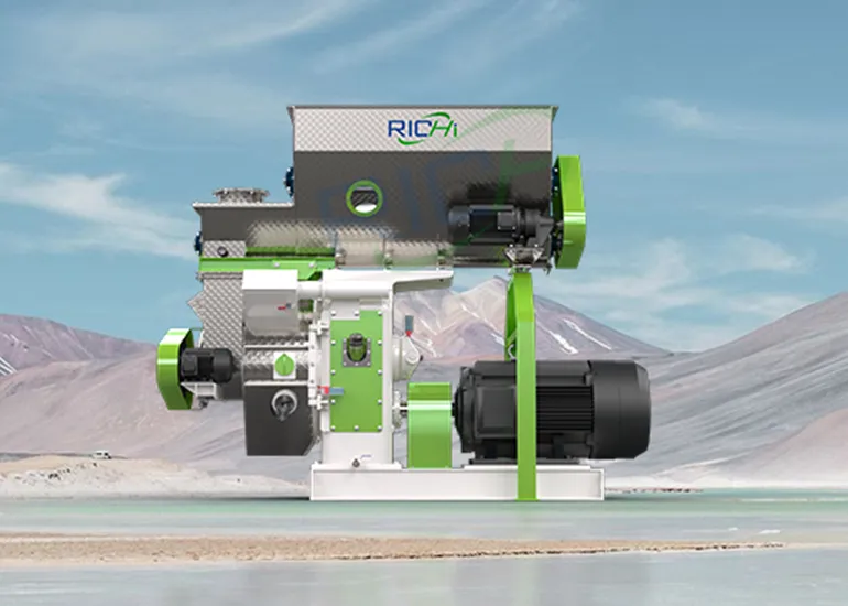 biomass pellet machine manufactured by RICHI