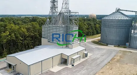 1-2TPH animal feed production line in Ecuador