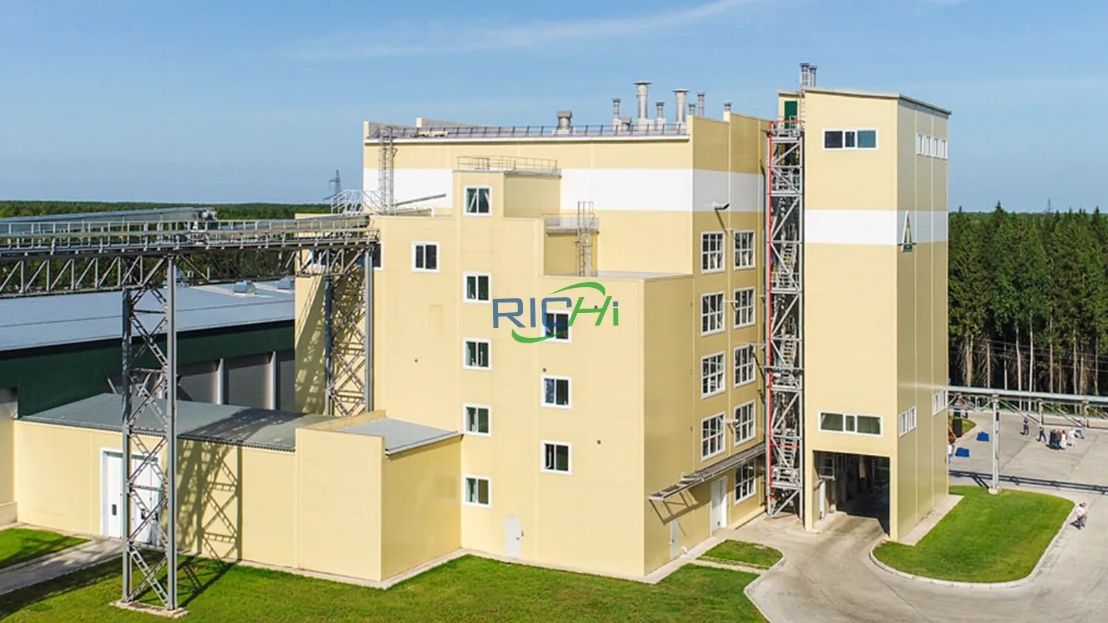 10TPH Animal Feed Production Line in Uzbekistan