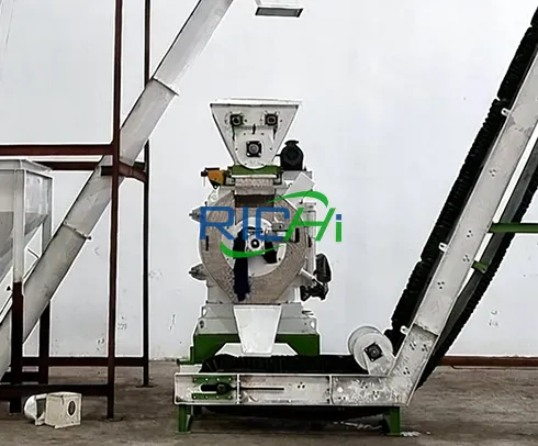 2-2.5 TPH Rice Husk Pellet Machine in Germany