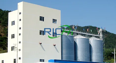 2 TPH animal feed production line in Indonesia