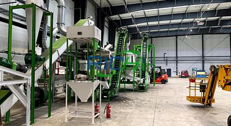3-4 TPH Wood Pellet Production Line in South Africa