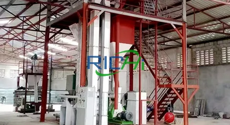 3-4TH animal feed production line in Angola