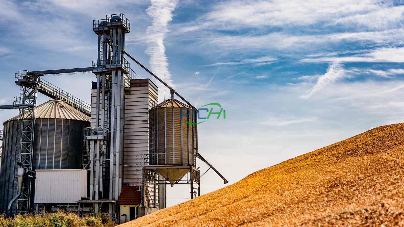 5-6 TPH animal feed pellet production line in Oman