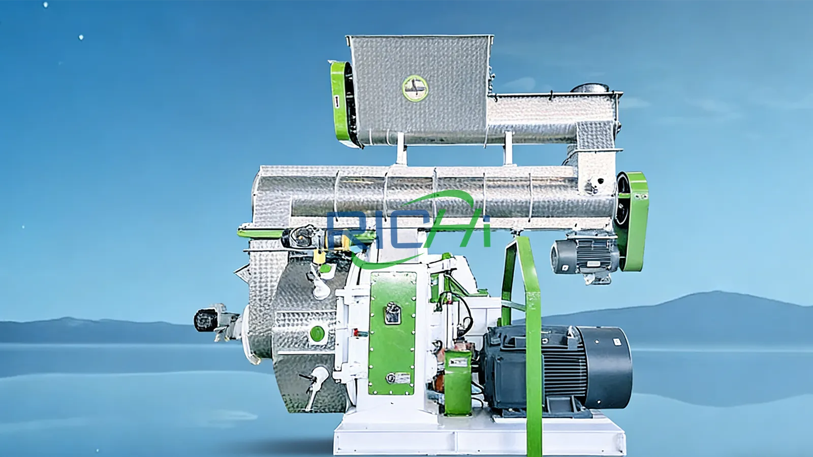 3-4 T/H Alfalfa Pellet Machine for Sale Argentina