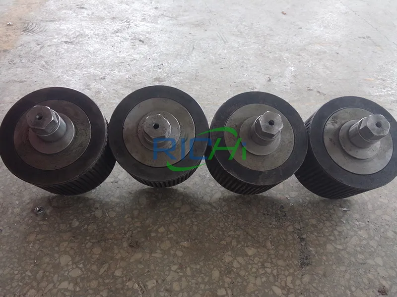 Alloy Steel Press Roll for Rice Husk Pelletizer