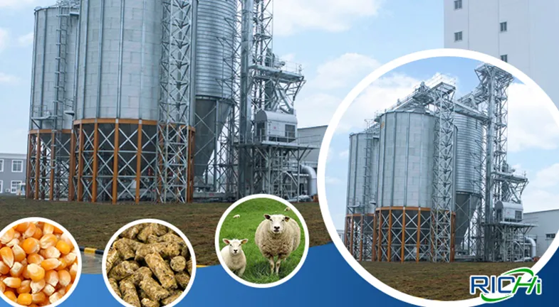 goat feed production line