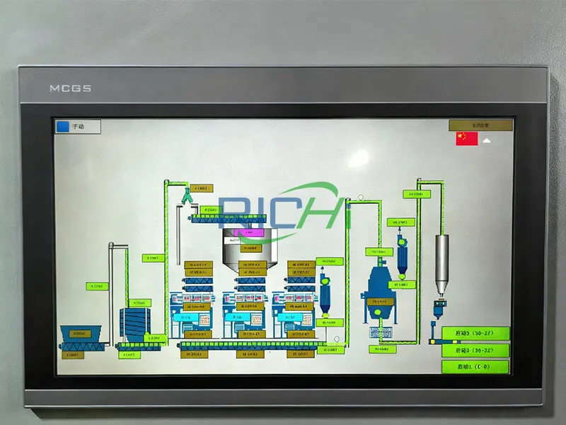 PLC Touchscreen Control System