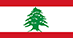 The flag of Lebanon