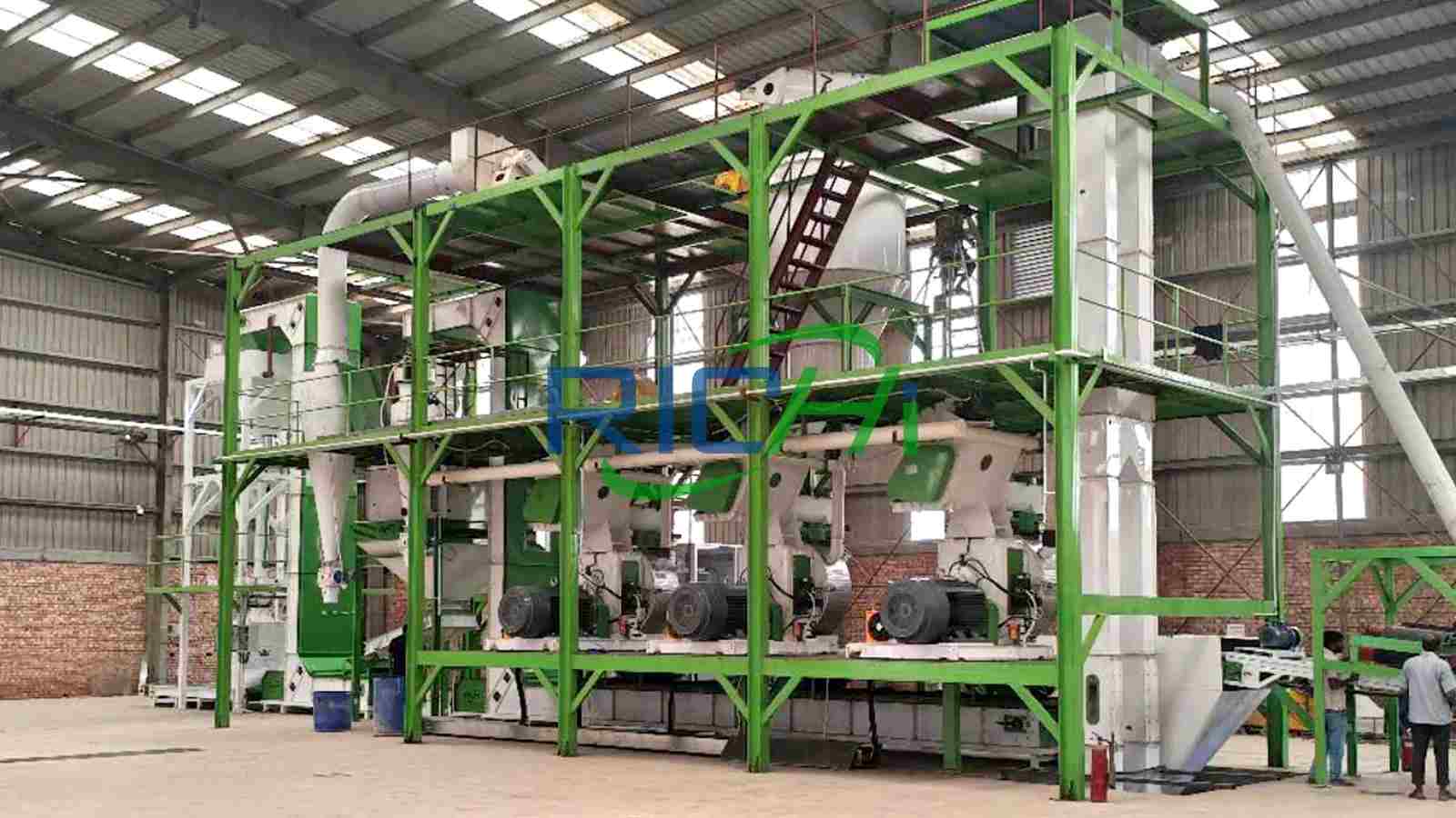 complete Biomass pellet production line in Bangladesh